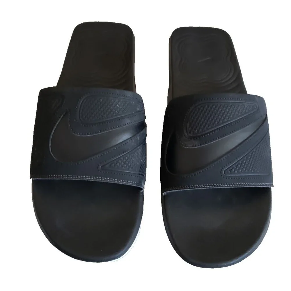 Nike Air Max Cirro Slide Sandals Men's Size 13 Black & White Sandals DC1460-004